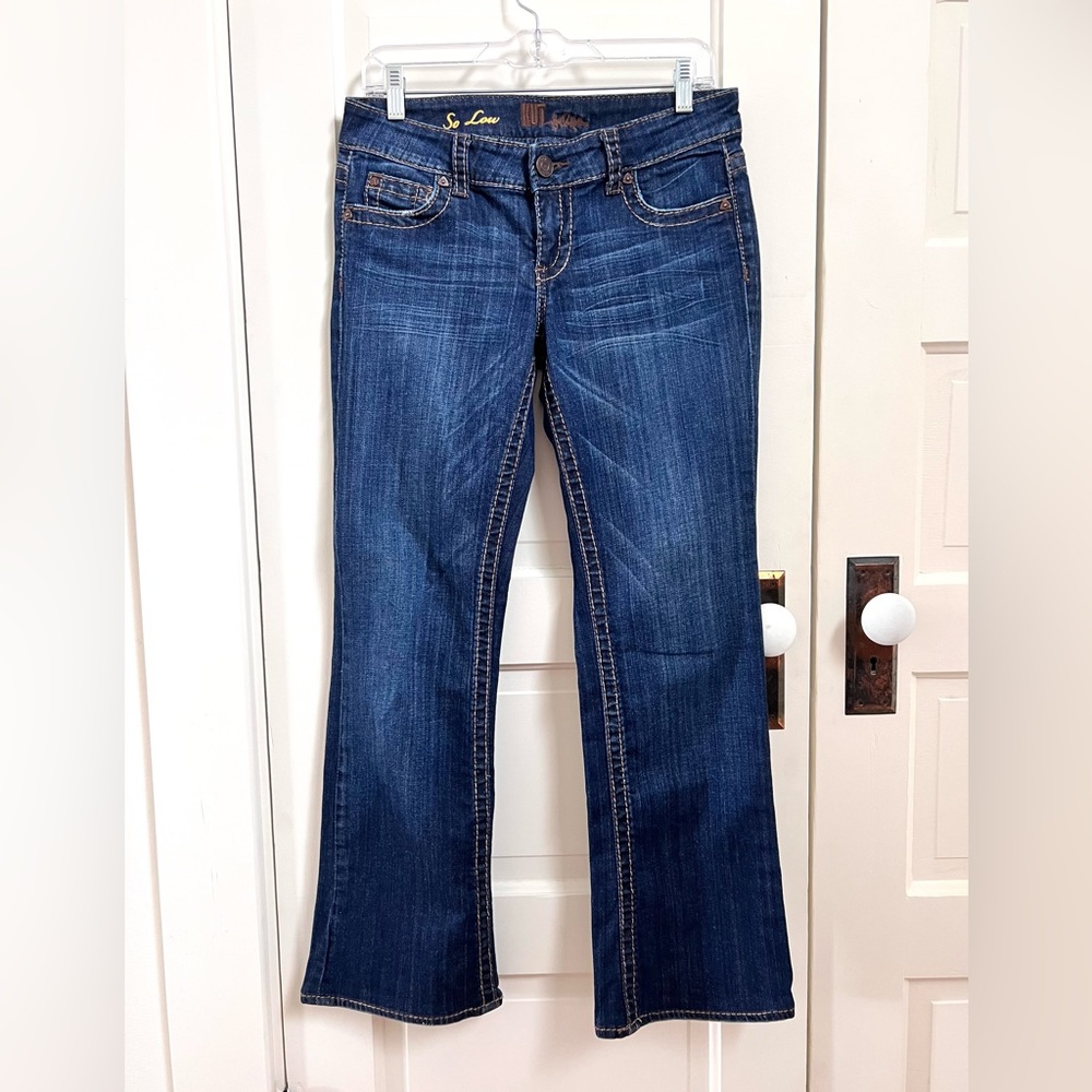 Kut From The Kloth Women's so Low Flared Jeans